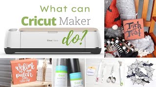 What You Can Do With Cricut Maker [upl. by Alilak]