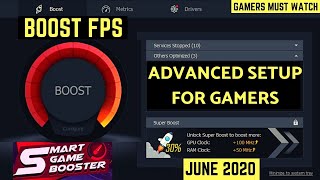 Smart Game Booster For PC Advanced Setup For Gamers  Boost Gaming Performance  Lag Fix [upl. by Selrhc367]