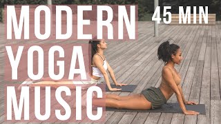 Modern yoga music for exercise and vinyasa practice 45 min of yoga movement music by Songs Of Eden [upl. by Attenrev876]