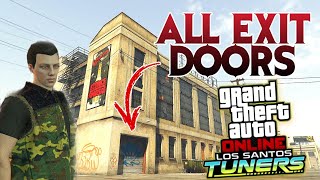 EASY WAY ON HOW TO LEAVE THE LS CAR MEET FACILITY ON FOOT IN GTA V ONLINE LS TUNERS UPDATE [upl. by Bradlee806]