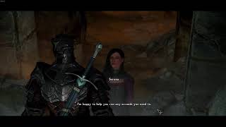 Serana Unique Dialogue on Molag Bal Quest [upl. by Iphigenia]