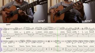 Tico Tico no fubá for 2 guitars with tabs [upl. by Kcered803]