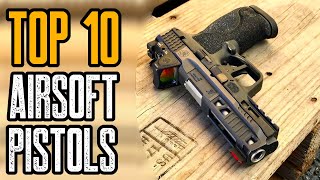 Top 10 Best Airsoft Pistols On Amazon [upl. by Blackington]