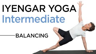 Iyengar Yoga Intermediate LevelBalancing [upl. by Ennayd468]