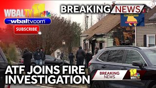 Update ATF joins investigation into Catonsville fire [upl. by Keiryt380]