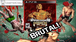 The Most BRUTAL and VIOLENT MMA Game  GameDay [upl. by Dadirac590]