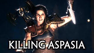 Assassins Creed Odyssey Killing Aspasia [upl. by Ymaj]