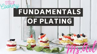 Fundamentals of Plating  TLE  Cookery [upl. by Elyrrad]