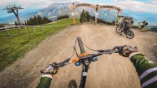 DOWNHILL MTB at Bikepark Leogang [upl. by Grange817]