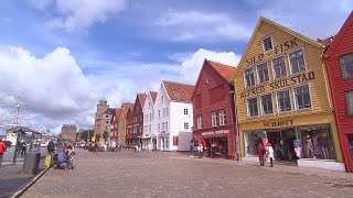 Norways West Fjords Mountains and Bergen [upl. by Anilrahc]