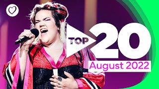 Eurovision Top 20 Most Watched August 2022 [upl. by Kinney294]