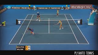 Serena Williams vs Men  Best Points [upl. by Enitsyrhc]