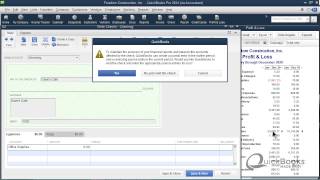 QuickTips™Voiding Checks from Prior Periods by QuickBooks® Made Easy™ [upl. by Airotkiv759]