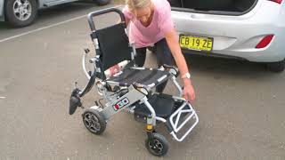 iGO Folding Power Wheelchair [upl. by Claire]