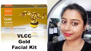 VLCC Gold Facial at Home step by step  Gold Facial at Home [upl. by Patrich257]