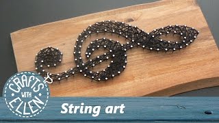 How to make string art  Tutorial [upl. by Jed]