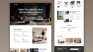 Build Responsive ECommerce Landing Page Using HTML CSS amp JavaScript [upl. by Korenblat]