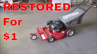 How To Rebuild Your Lawn Mower [upl. by Marchelle]