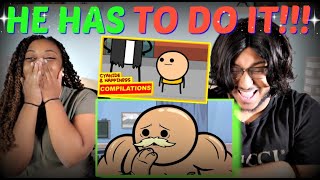 quotCyanide amp Happiness Compilation 27quot REACTION [upl. by Elatan423]