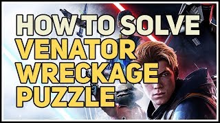 How to solve Venator Wreckage Puzzle Zeffo Star Wars [upl. by Atinuhs]