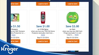 How To Digital Coupons  DIY amp How To  Kroger [upl. by Mickey]