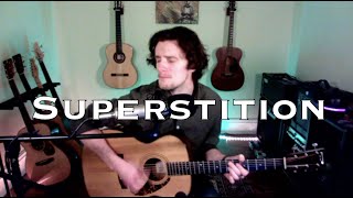 Superstition  Stevie Wonder acoustic cover [upl. by Rednave220]