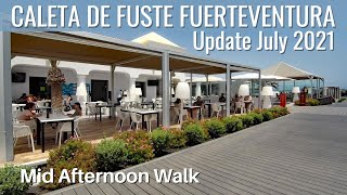 Caleta de Fuste Fuerteventura Update July 2021 [upl. by Enaffit]