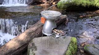 BioLite BaseCamp Wood Burning Stove and Grill [upl. by Hutchings795]