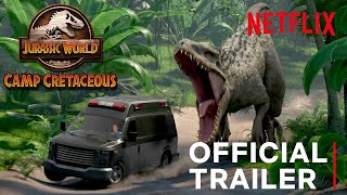 Jurassic World Camp Cretaceous  Official Trailer  Netflix [upl. by Allenrac391]