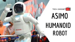 ASIMO Humanoid Robot Honda  Future of robotics from the Asimo period ASIMO  TechGadgetTV [upl. by Seitz]