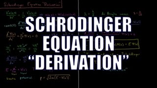 Quantum Chemistry 31  Schrodinger Equation quotDerivationquot [upl. by Vasya]