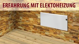 Elektroheizung  Erfahrung [upl. by Desdee50]