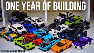 All the LEGO Speed Champions MOCs I built in one year [upl. by Firman]