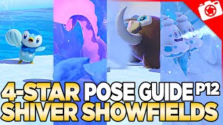 Shiver Snowfield 4Star Pose amp Request Guide  New Pokemon Snap [upl. by Ahsenik133]