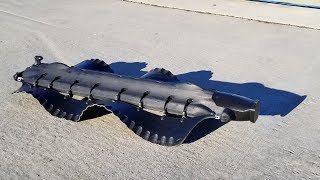 Amphibious Velox robot uses undulating fins to swim and crawl [upl. by Orson394]