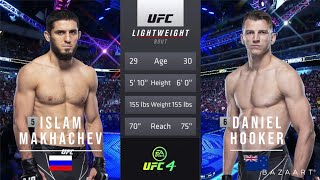 ISLAM MAKHACHEV VS DANIEL HOOKER FULL FIGHT UFC 267 [upl. by Layod]