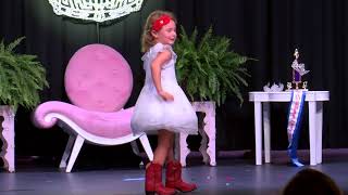 Petite Miss amp Little Miss Pageants  2017 WC Fair [upl. by Airahcaz]