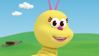 The Yellow Caterpillar  Kids Songs amp Nursery Rhymes  Boogie Bugs [upl. by Nnaeus]