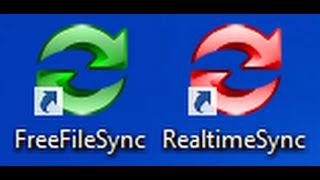 Synchronize files and folders using FreeFileSync RealtimeSync in Windows 10 [upl. by Rehtse]