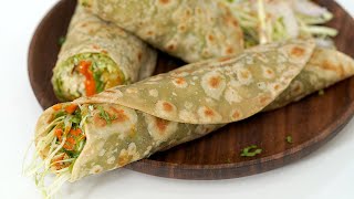 Vegetable Frankie  Mumbai Street Food Recipe by Chetna Patel [upl. by Alyahc637]