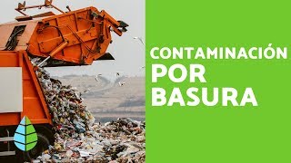 BASURA y RESIDUOS  CONTAMINACIÓN por BASURA CAUSAS y CONSECUENCIAS [upl. by Chita]