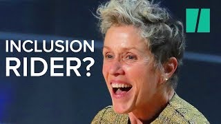 Frances McDormand Explains Inclusion Riders To Hollywood [upl. by Adieren]