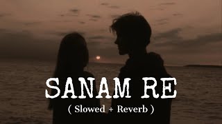 Sanam Re   Slowed  Reverb   Arijit Singh [upl. by Adirehs]