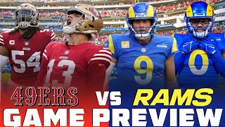 49ers vs Rams Game Preview [upl. by Ellenod130]