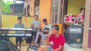 Sililara sitha nayana cover with DIMINISH band [upl. by Ahsiema]