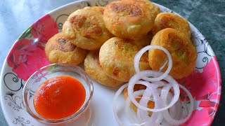 सिर्फ आलू और मैदा से बनाएं कम तेल में बिल्कुल नए तरह का नाश्ता Nasta Recipe [upl. by Xonk]