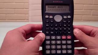 Resetear Calculadora Casio [upl. by Aleak]