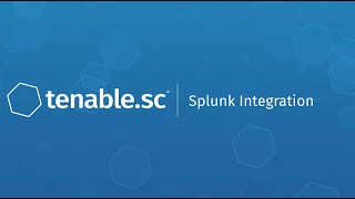 Splunk Integration with Tenablesc [upl. by Iad]