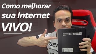 Como se livrar do Modem da VIVO FIBRA Internet mais rápida [upl. by Assilym183]