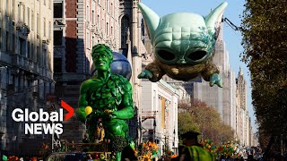 Macys Thanksgiving Day Parade 2022  FULL [upl. by Ynaiffit]